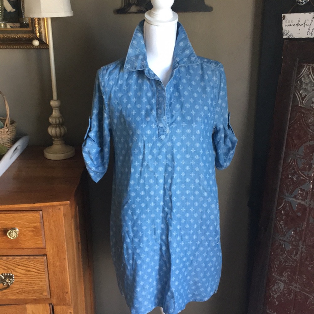 Velvet Heart chambray dress